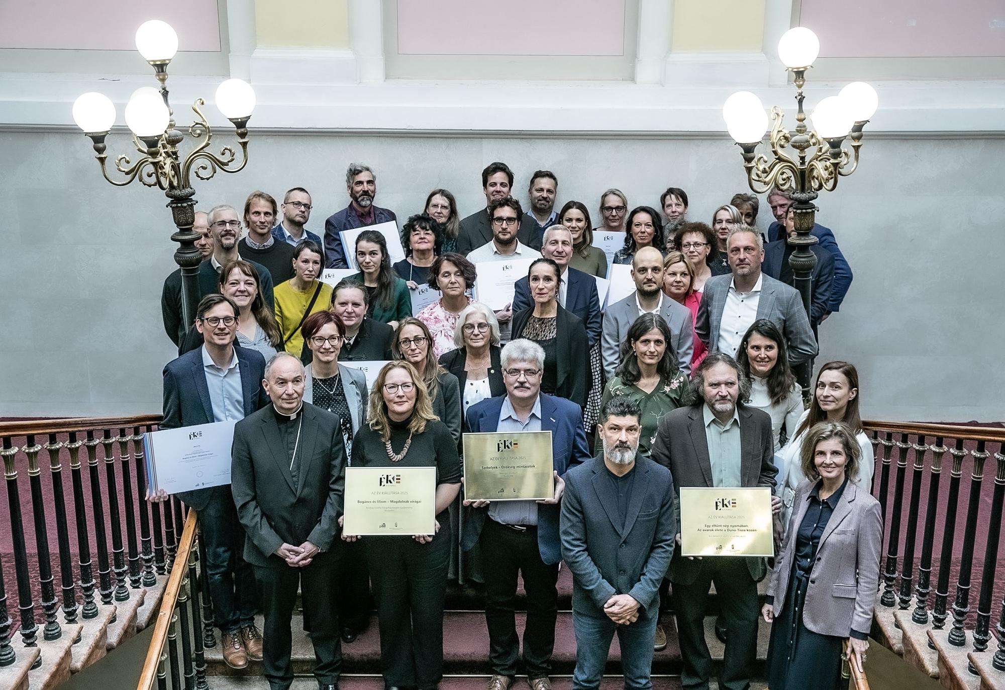 Az Év Kiállítása Díja 2025 díjátadó