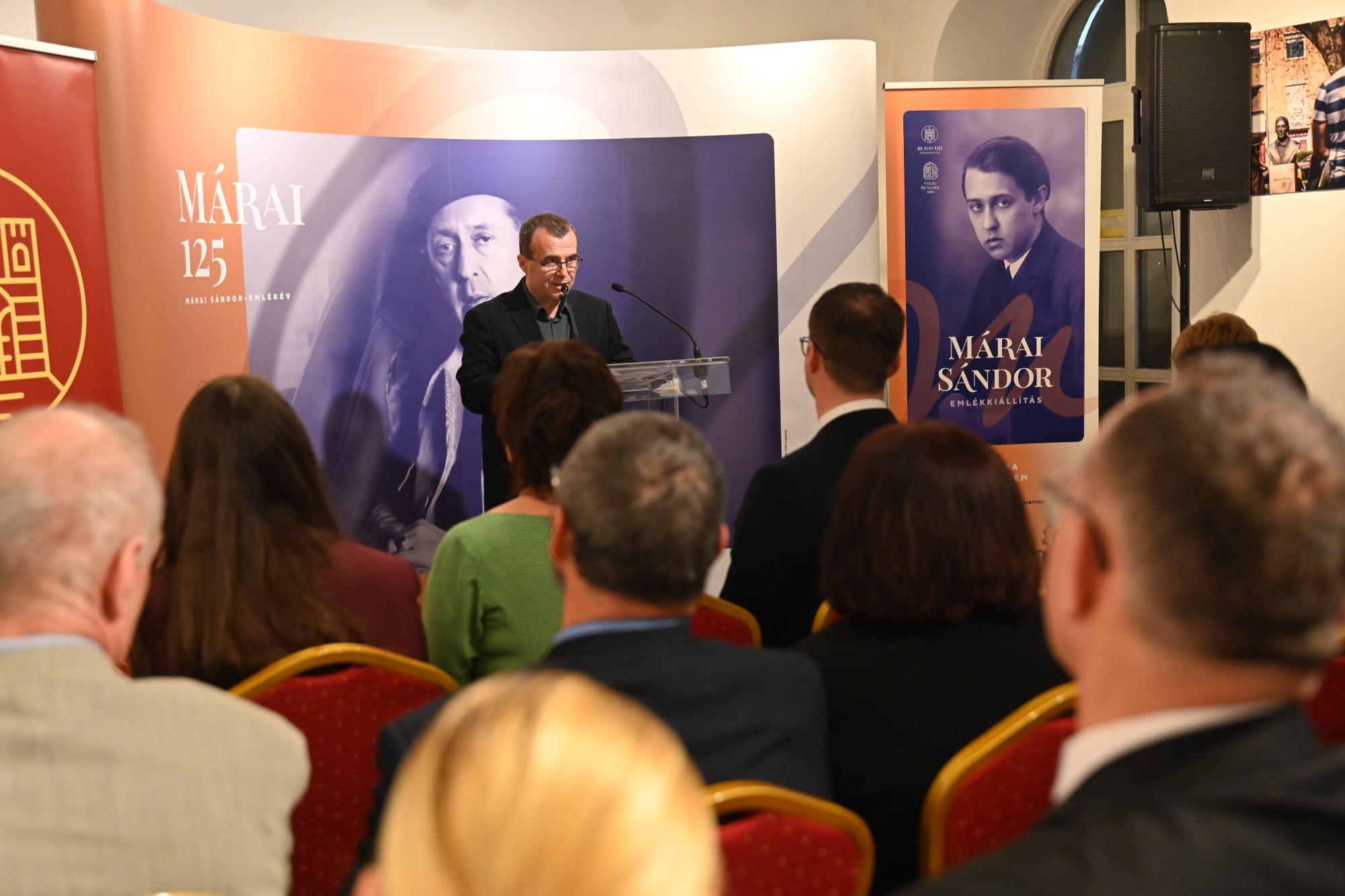 „Budára költöztem" – Márai Sándor Emlékkiállítás