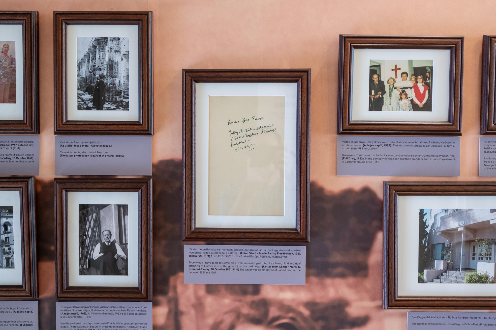 „Budára költöztem" – Márai Sándor Emlékkiállítás