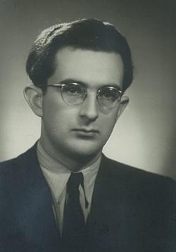 Lator László körmendi tanárkodása idején (1953)