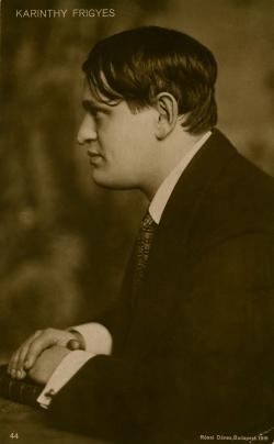 Karinthy Frigyes, Rónai Dénes felvétele, 1918
