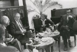 Ottlik Géza, Czigány György, Nemes Nagy Ágnes és Lator László 1984-ben