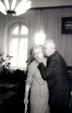 Tersánszky Józsi Jenő és Szántó Margit házasságkötése (1965)