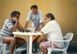 Szigliget, 1990-es évek eleje, Görömbei Andrással és Márkus Bélával