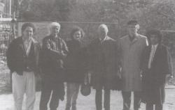 Az Írószövetség alelnökeként Svédországban, 1989