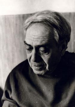 Zelk Zoltán, 1972 (fotó: Móser Zoltán)