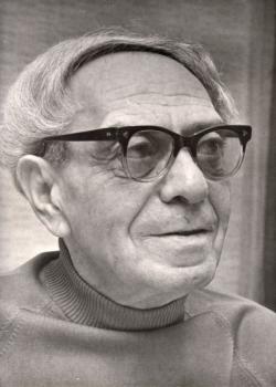 Zelk Zoltán, 1973. ápr. 12. (fotó: Székely Tamás)