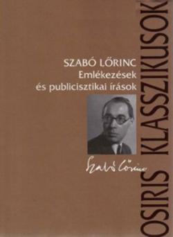 Emlékezések és publicisztikai írások (2003)