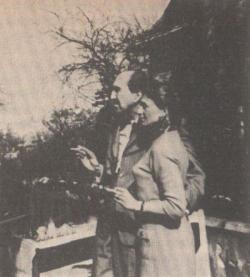 Szentkuthy Miklós és lánya, Mariella Legnani-Pfisterer (1964)