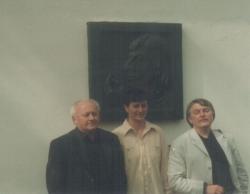 Ágh István Nagy Zsuzsával és Nagy Andrással, Iszkáz, 2000 április