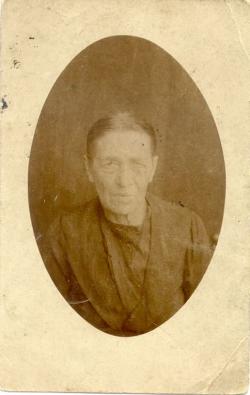 Apai nagyanyja, Juhász Mária 66 éves korában, 1917-ben.