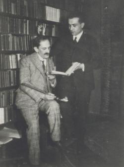 Babits Mihály és Illyés Gyula a 30-as évek derekán