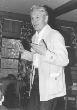 Kányádi Sándor, USA, Lake Hope, 1981