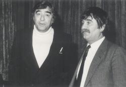 Somlyó György és Juhász Ferenc (1970 körül)