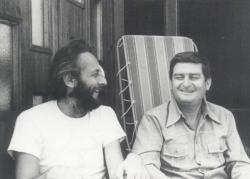 Szakonyi Károly és Bertha Bulcsu Szentendrén