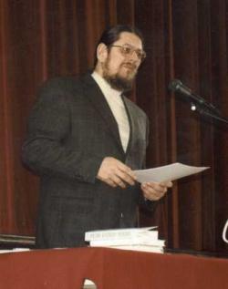 Előadás Petri Györgyről a Magyartanárok Egyesülete tanácskozásán (2001. április 11.)