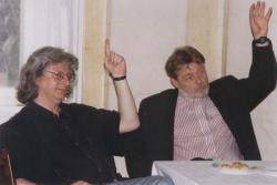 Esterházy Péter és Parti Nagy Lajos