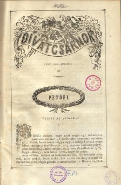Divatcsarnok. Pest, 1854.