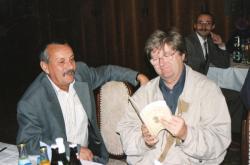 Ferenczes Istvánnal Berekfürdőn (2001)