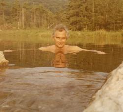 Gombos Gyula 1969 nyarán Hillsdale-ben