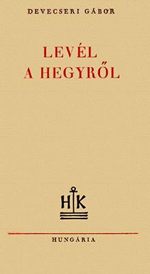 Levél a hegyről (1946)