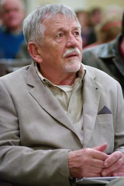 Oravecz Imre 75. születésnapjának köszöntésén (2018, PIM)