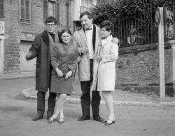 Parancs János, Émilienne Deschamps, Papp Tibor és Gombos Zsuzsa (1966)