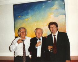 Szakolczay Lajossal Kalász Márton 60. születésnapján Stuttgartban (1994)
