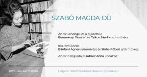 Szabó Magda-díj 2024