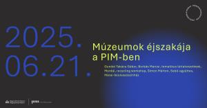 Múzeumok Éjszakája 2025
