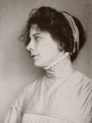 Kaffka Margit, Máté Olga felvétele, 1914 körül
