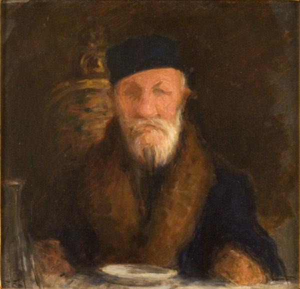 Réti István (1872–1945): Jókai ebédel 