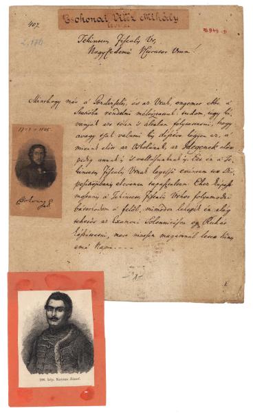 Csokonai Vitéz Mihály (1773–1805) autográf tintaírású levele Csépán Istvánnak (1758 körül–1830) 