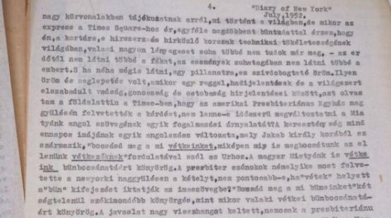 70 évvel ezelőtti aktualitás