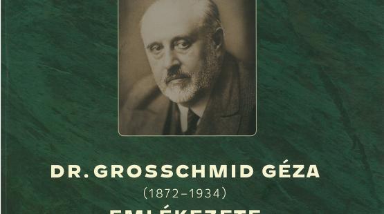 Emlékkötet Grosschmid Gézáról